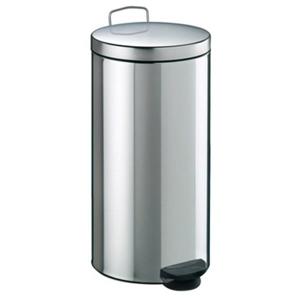 CUBO DE BASURA CON PEDAL INOX