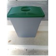 CONTENEDOR ZEUS 65L. Cerrado Verde