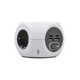 Base multiple combiball con 3 tomas + 2 usb a + 2 usb c