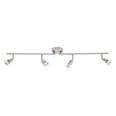 Aplique hal&oacute;geno Style cromo satinado GU10 4x50W