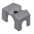 Caballete 13 mm.Para tubo Micro-drip 13 mm. Blister de 5 caballetes.