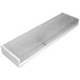 LUMINARIA PANTALLA ACRILICA 2X36W