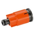 Toma de agua con conector Stop integrado.Para sustituir el conector en la toma